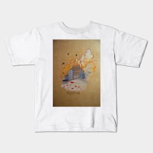 Peace for Ukraine and the world Kids T-Shirt